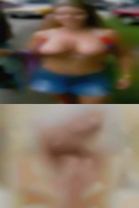 Wet kisses horny girl in the rain.